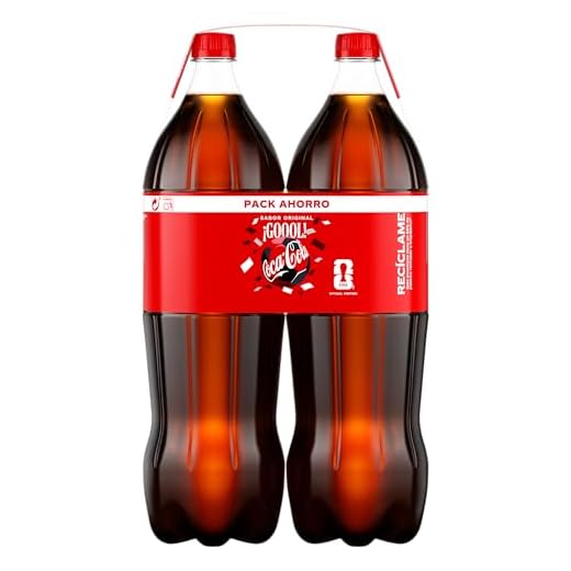 Coca-Cola Sabor Original - Refresco de cola - Pack 2 botellas 2 L