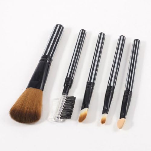Ruilogod Set 5 in 1 Makeup Blusher Brush Eyebrow Comb Eyeshadow Applicator for Ladies (id: 478 c23 a9a 31c be3 image 2
