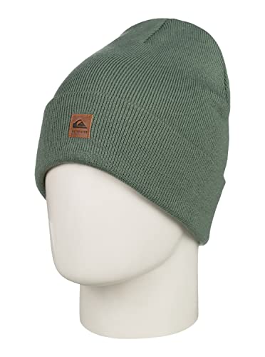 Quiksilver Mens Brigade Beanie Hat, Green