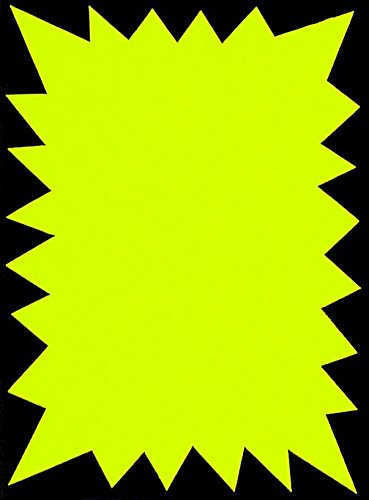 Apli 068315 signalétique fluo 90 x 120mm pour éviter les erreurs de classement jaune