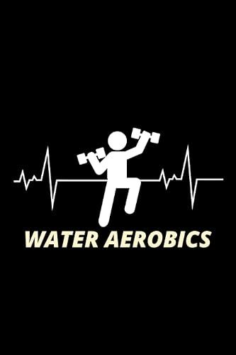Water Aerobics Aquatic fitness Aqua Exercise Blank Lined Journal Notebook Diary