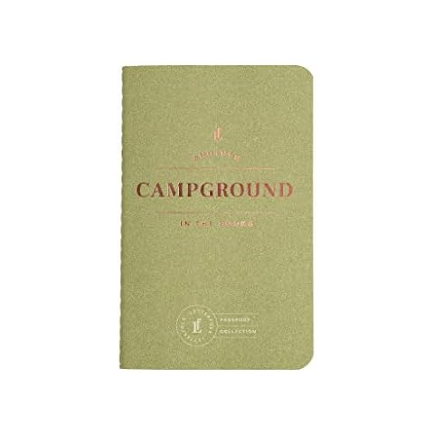 Letterfolk Campground Passport Journal — Pocket-sized Outdoor Experience Book (3.5" W x 5.5" H) Cover