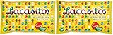 Lacasitos Gragea de Chocolate con Leche Recubierta con Azúcar Coloreado 1 kg (Paquete de 2)