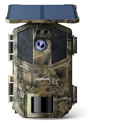 iZEEKER Trail Camera 4K 30fps 48MP, Game Cameras with Night Vision Motion Activated IP66 Waterproof, 0.1s Trigger Time, 2s PIR Interval for Wildlife Watching with 32GB SD Card and 4 AA Batteries