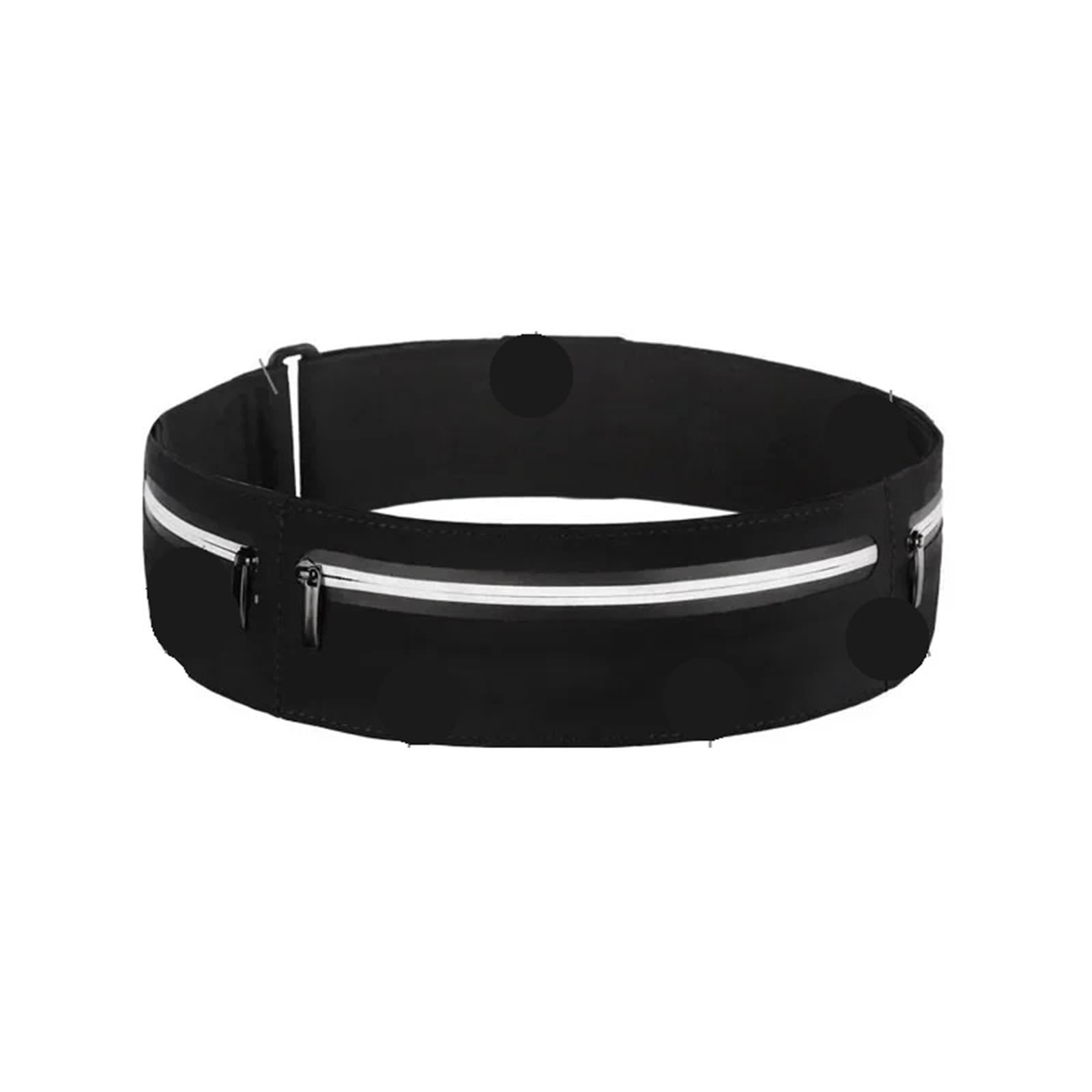 Outdoor-Lauf-Gürteltasche, Mobile Handy-Hüfttasche, Tasche for Männer und Frauen, Sport-Gürteltasche, wasserdichte Joggen, Fitnessstudio, Hüfttaschen Für Running(Black-L)