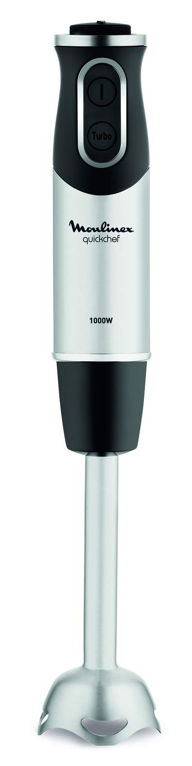Moulinex DD6558 Quickchef 3in1 Frullatore a Immersione, 1000 W & Blendeo + Frullatore Elettrico, 450 W, 1.5 L, Tritatutto con 2 Velocità
