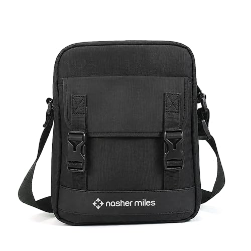Image of Nasher Miles Premium Sling Bag | Crossbody Bag | PU & Polyester One Shoulder Bag| Multipurpose Travel Bag | Ideal for Daily Use, Office, Travel, Hiking