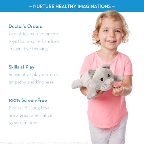 Image of Melissa & Doug Examine and Treat Pet Vet Play Set, 24-Piece Animal Doctor Playset with Dog & Cat Plushies, Pet Doctor Kit & Accessories, Preschool Toys for Girls & Boys Ages 3+ (Pack of 6)