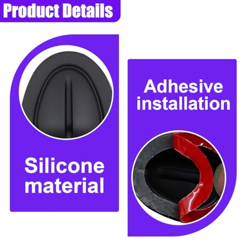 Insertos Portavasos para Carro de Silicona Antideslizantes 6PCS miniatura 3