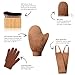 3 in 1 Self Tanning Mitts Self Tanner Mitt Applicator Tanning Brush Self Tanner Back Applicator, Tanning Gloves for Self Tan Mitt Applicator,Self Tanning Kit for Lotion,Spray Tan,Body,Sunless,Face