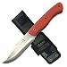 Elk Ridge ER-544OR-MC ER544OR-Brk Fixed Blade Orange