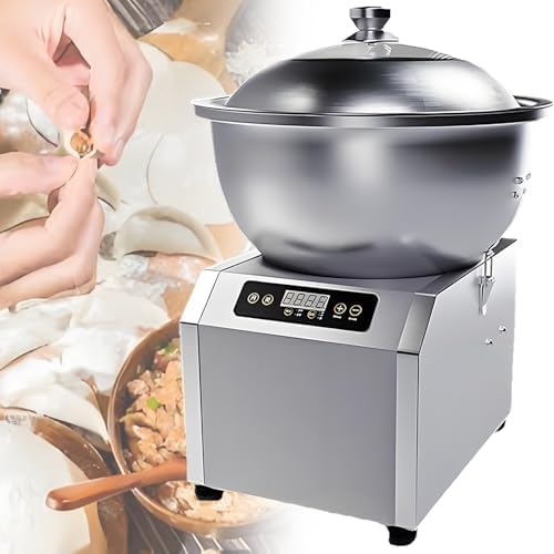 High-Performance Kitchen Dough Mixer Machine - 30 Min Timer, Ideal for Bread, Pizza, Pancakes & Dumplings, 5kg (11lbs) Capacity, Perfect for Home Baking