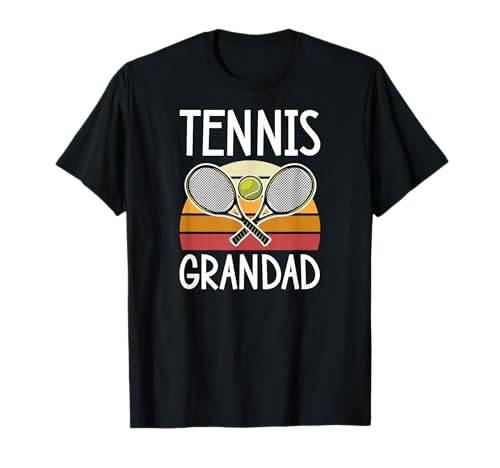 Gráfico de tenis Tennis Grandad Aesthetic estilo retro de los 80 Camiseta