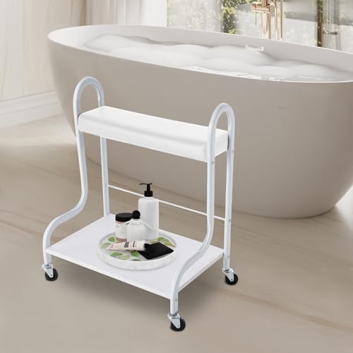 Carrito portátil para spa de pies con ruedas miniatura 3