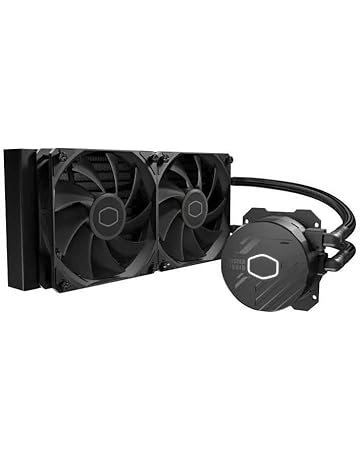 Cooler Master ML240L Core CPU Liquid Cooler - Black | Support Intel &amp; AMD Processor - LGA1700, LGA1200, LGA1151, AM5, AM4 | Gen S Dual Chamber Pump | 240mm AIO | New Pressure Optimised Fans