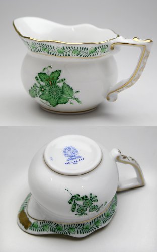 Amazon.co.jp: ヘレンド(Herend) AV アポニーグリーン 645/0/00 モカ