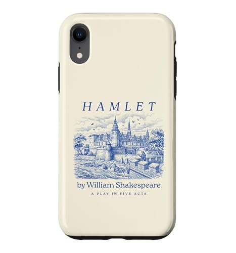 Shakespeare Hamlet Cute Book Lover Bookworm Drama Teacher �X�}�z�P�[�X iPhone XR �p
