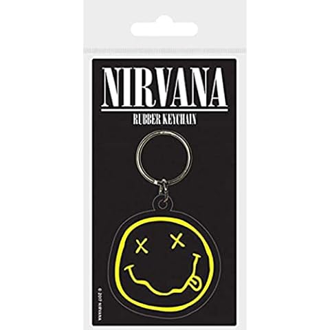 Nirvana RK38787C Rubber Keychain, Multi-Colour, 4.5 x 6cm Cover