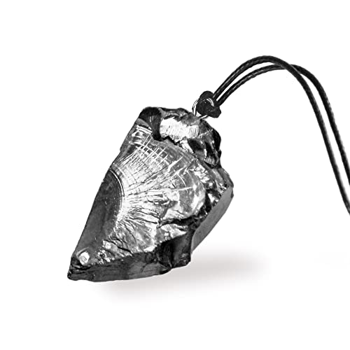 Karelian Heritage Elite Raw Shungite Stone Pendant...