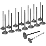 16PCS Intake Exhaust Engine Valves Kits Compatible with GM 2.0L 2.2L 2.4L ECOTEC DOHC Cobalt Cavalier HHR Pontiac G5 G6 Grand Am Saturn Ion Vue Alero Air-out Valves Replace 12622329 12615936