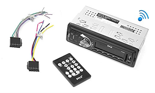 Radio Bluetooth para Auto Pyle PLTR25UB Single DIN miniatura 2