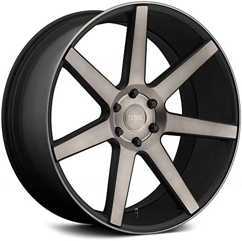 Dub S127 Future 22x9.5 6x139.7 +30mm Black/Machined with Dark Tint Wheel Rim