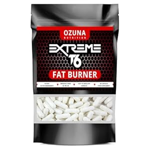 OZUNA NUTRITION Fat Burners Keto Extreme T6 Fast Weight Loss Pills Diet Slimming | 60 Capsules