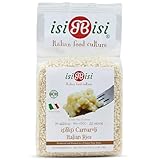 isiBisi Gluten Free Authentic Italian Carnaroli Rice for Risotto – 2.2 LB Italian Long Grain White Rice – Vacuum-Sealed, Easy to Cook, Made in Italy (1 Pack)