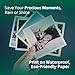 TerraSlate Waterproof & Rip-Proof Printer Paper, 10 MIL, A4 210 x 297 mm, White Paper, (25 Sheets)