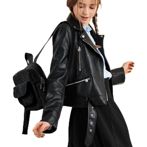 Mochila pequena de veludo para mulheres, mini mochila de viagem moderna com alças ajustáveis, lindas mochilas de bolsa, Preto, Small, Moderno