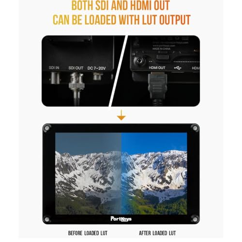 Image of Portkeys HS8 8 Zoll High-Brightness Monitor (HS8)