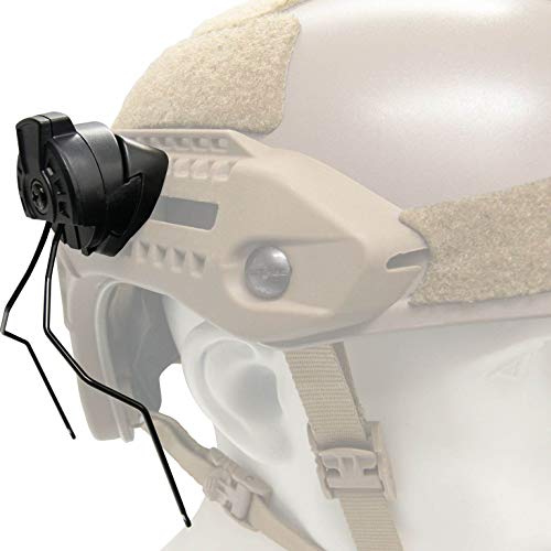 Adaptateur M-Lock EARMOR casque tactique robuste avec finition noire mate