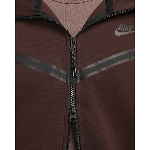 Nike Men's Sportswear Earth/Black Tech Fleece Full-Zip Hoodie (CU4489 227) - XL4