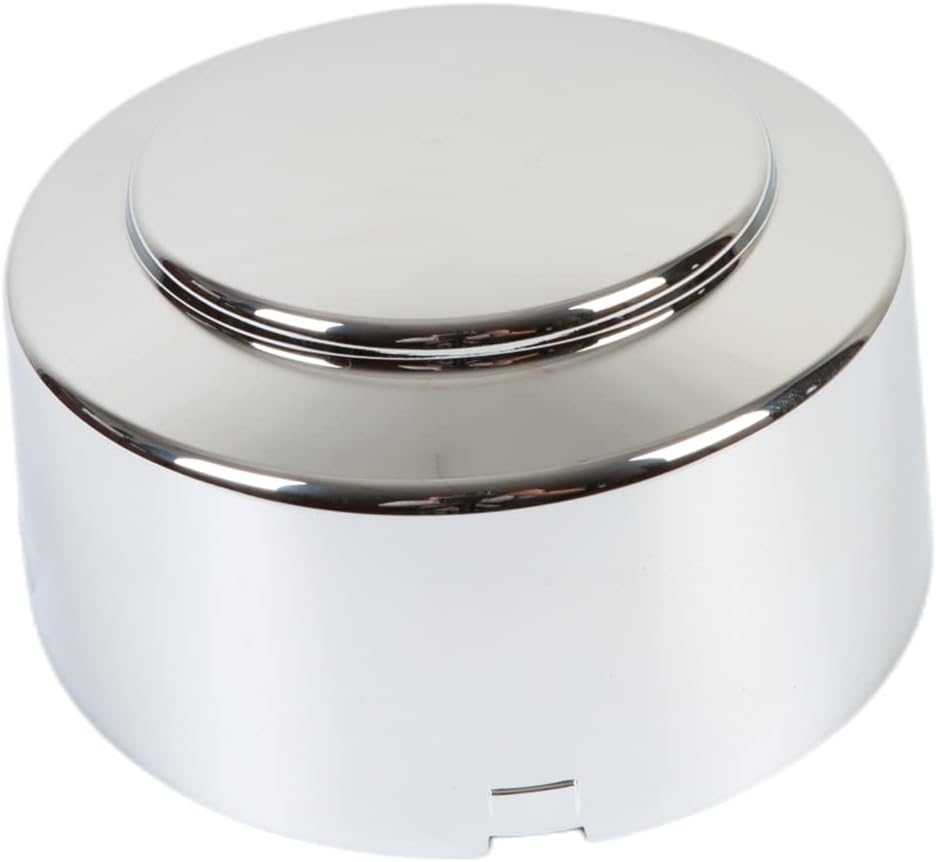 Two Pieces New Rear Wheel Chrome Center Cap Replacement for 1999-2004 F350 Super Duty Dually (Dual Rear Wheel)