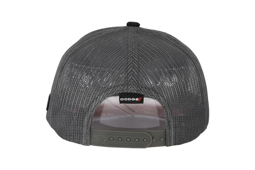 Gorra Snapback Trucker Dodge Scat Pack Negra y Roja miniatura 6