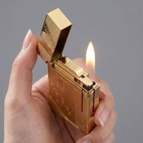 Image of Smoke King Sanji Retro Gas Lighter Soft Flame Refillable Lighter, Collection & Gifting