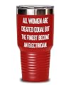 Best Electrician s, All Women Are Created Equal but the Finest Become an Electrician, Unique Birthday s From Colleagues