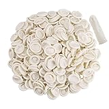 400 Count Latex Finger Cots Medium Fingertip Gloves Disposable Finger Rubber Tips Protector Anti-Static