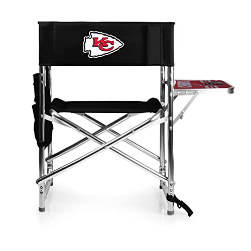 Image of Picnic TIME NFL Unisex-Adult NFL Sports Chair with Side Table, Beach Chair, Camp Chair for Adults