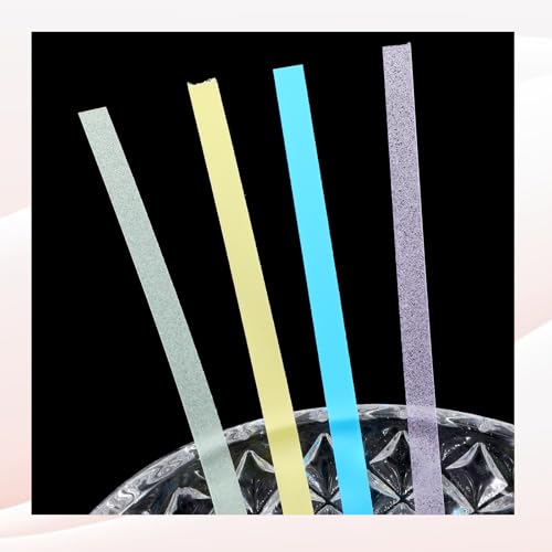 Ptwola 60 Stück Zahn Polierstreifen Zahnschleifpapier Mundpflege Zahnschleifpapier für Zwischenräume Dental Schleifstreifen Zähne Finishing Gloss Contouring Tool Für Die Tiefenreinigung Von Zähnen