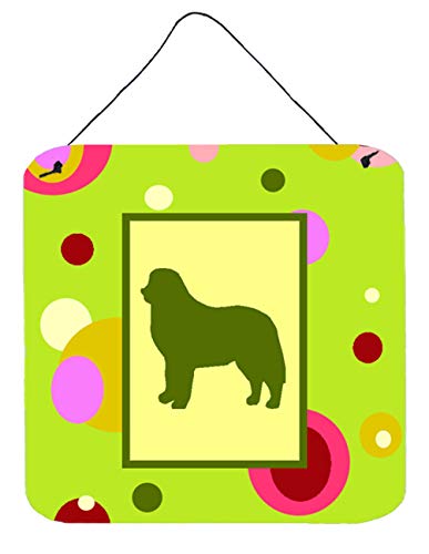 Caroline's Treasures CK1117DS66 Bernese Mountain Dog Wall or Door Hanging Prints Aluminum Metal Sign Kitchen Wall Bar Bathroom Plaque Home Decor, 6x6, Multicolor