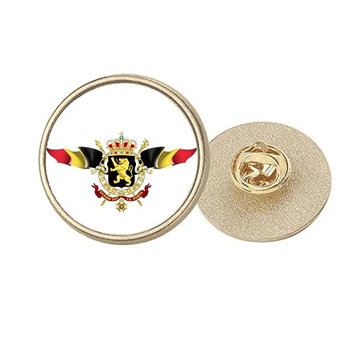 Broche en métal doré Belgique M : ne perdez plus vos insignes grâce au fermoir