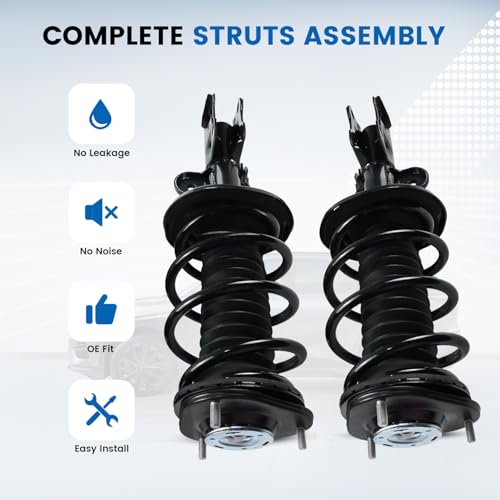 Pair Complete Struts Assembly for 2010 2011 2012 2013 2014 2015 Toyota Prius Front Struts Shock Absorber Suspension Driver Passenger Side Left & Right Replace 172689 172688 by BocraVant - Used condition - Image 6