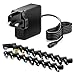 Basicvolt 90W Universal Laptop Charger UK for Toshiba HP Dell Lenovo Asus Acer Samsung Sony Gateway Notebook Ultrabook Chromebook AC Power Adapter with 19 Tips, Portable