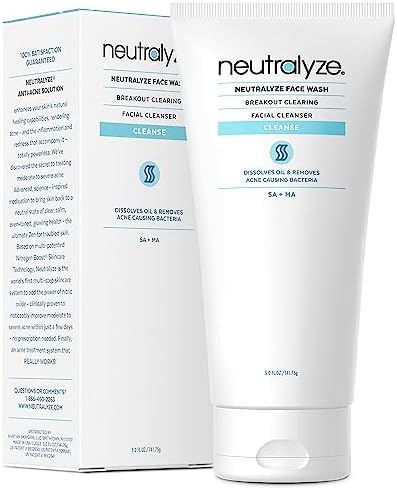 Neutralyze Mandelic Acid Face Wash with 2% Salicylic Acid, 5 fl oz