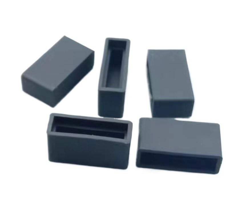 Manchon en caoutchouc double-rangée insérée 19.5x7mm pour étanchéité de tuyau