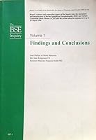The BSE Inquiry: Findings and Conclusions v. 1 (House of Commons Papers) 0105569704 Book Cover