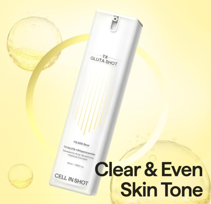 Miniatura 5 de Tranex Gluta Shot Serum  Mejora la claridad y el resplandor de la piel de cristal  Ácido tranexámico y suero facial de glutatión, 1.69 onzas