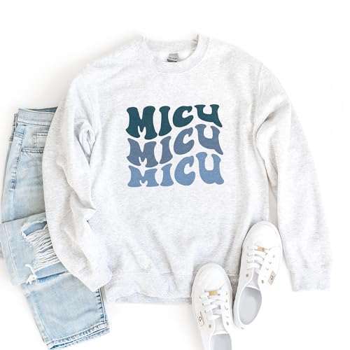 Groovy Blue MICU Sweatshirt, Medical Intensive Care Unit, MICU Nurse, Graduation Gift For Her, MICU Crew Tech Shirts, Unisex Crewneck4