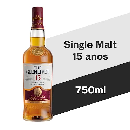 The Glenlivet Scotch Whisky The Glenlivet 15 Anos Single Malt Escocês - 750 Ml